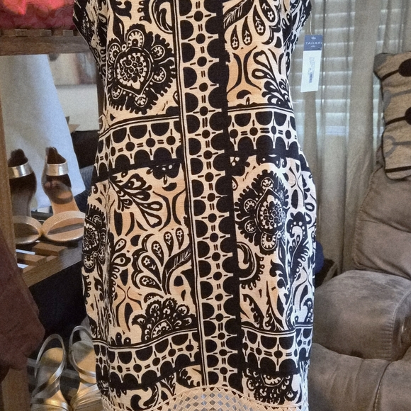 TAHARI Fringe Dress - Picture 4 of 16